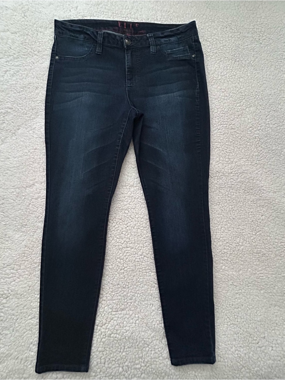 ELLE Skinny Jeans - Stretch Dark Wash